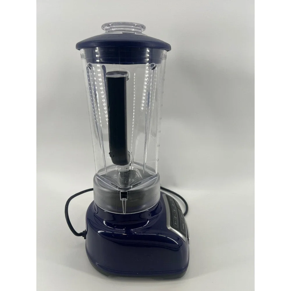 KitchenAid KSB1575QBU Diamond 5-Speed Blender Cobalt Blue 60oz BPA-Free Jar